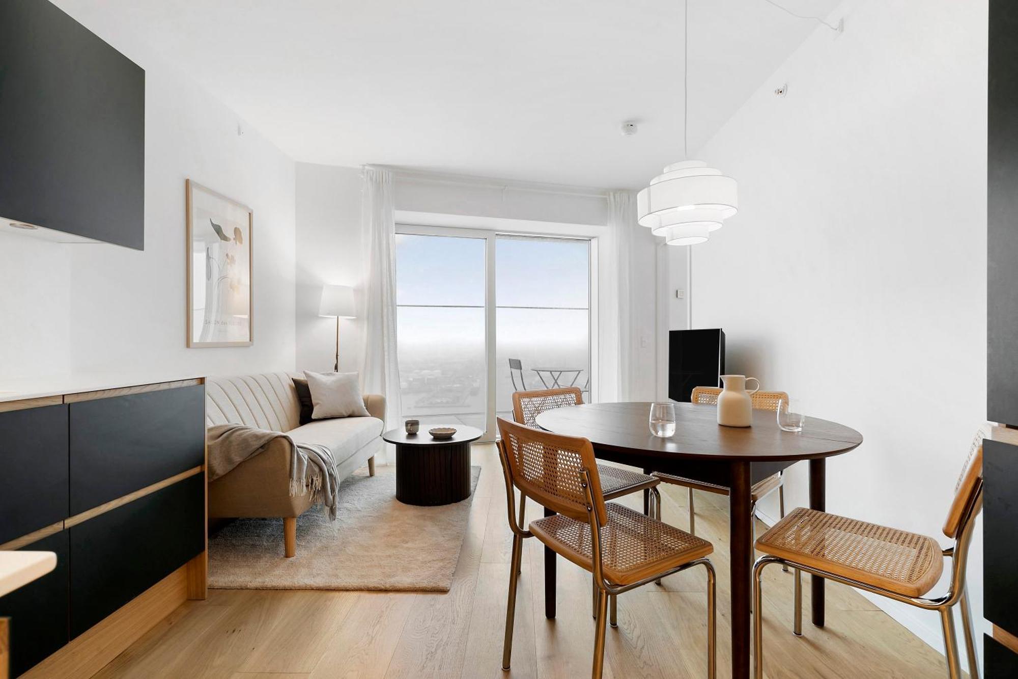 Penthouse Paradise On 39Th Floor Lägenhet Århus Exteriör bild